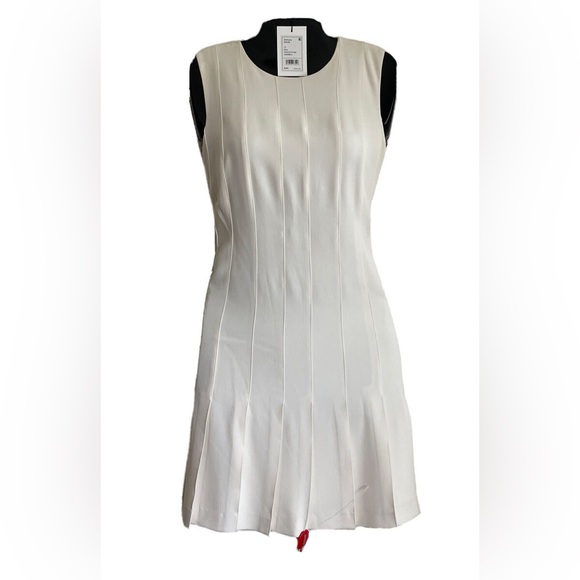 NWT Cream Theory Pintuck Dress - Picture 2 of 6